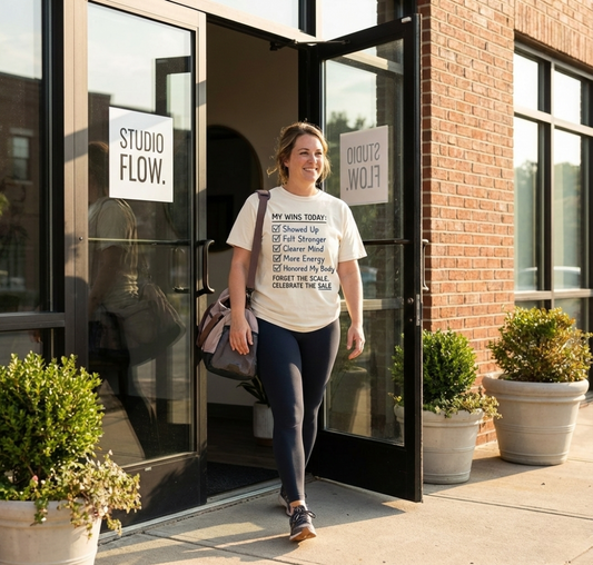 My Wins Today Tee – Body Positive Motivation Shirt | Self-Love & Fitness Mindset
